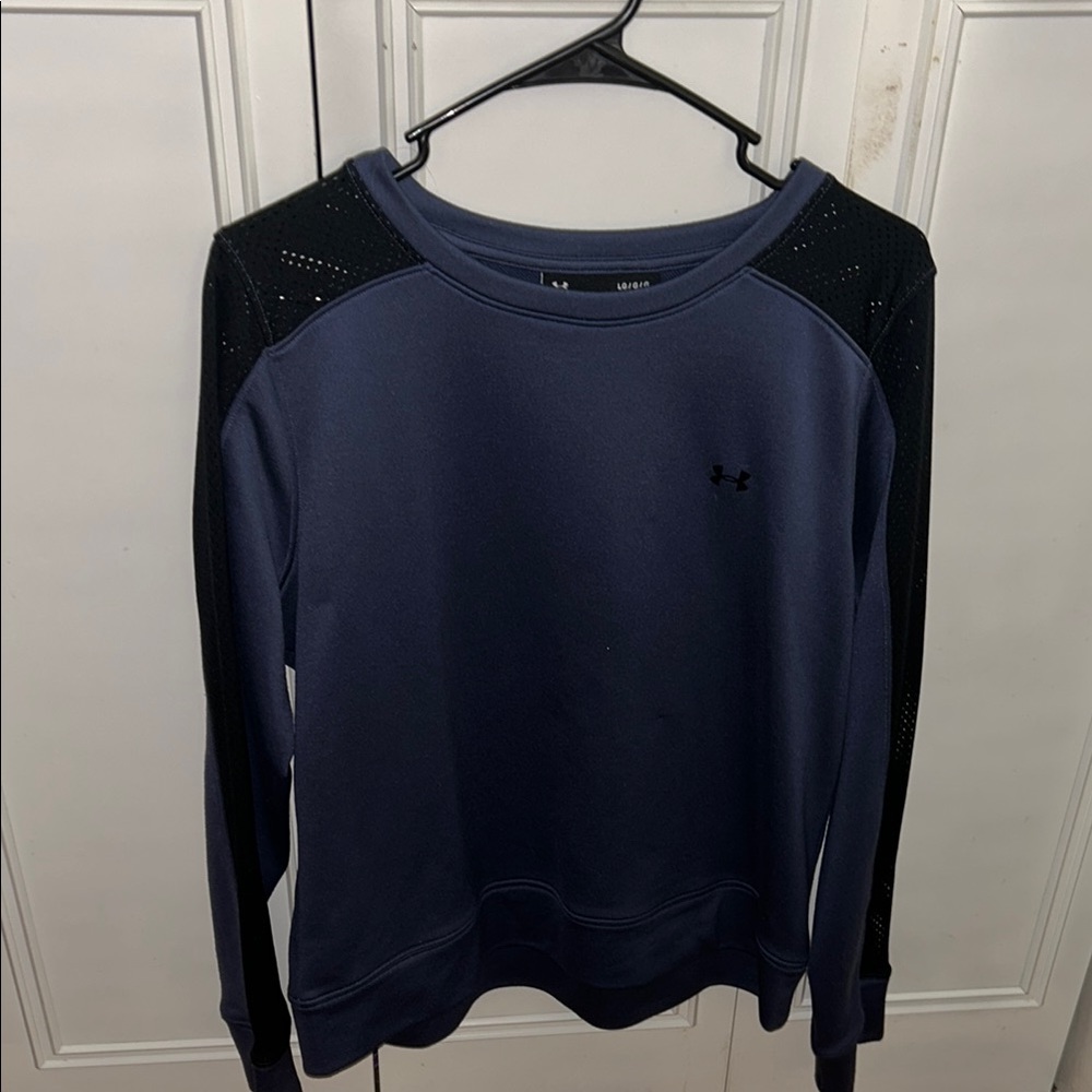Under Armour Navy and Black Sweatshirt